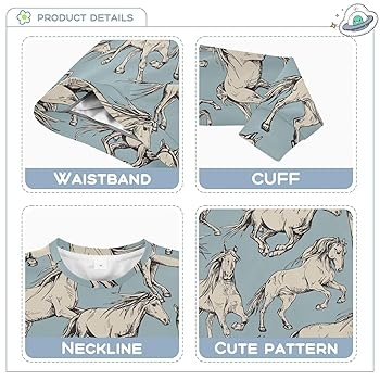 Amazon.co.jp: [MASAI] トレーナー キッズ 馬柄 かわいい